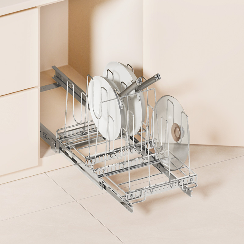 Kitchen Cabinet Baking Organizer - Stalowy organizer do szafek kuchennych z