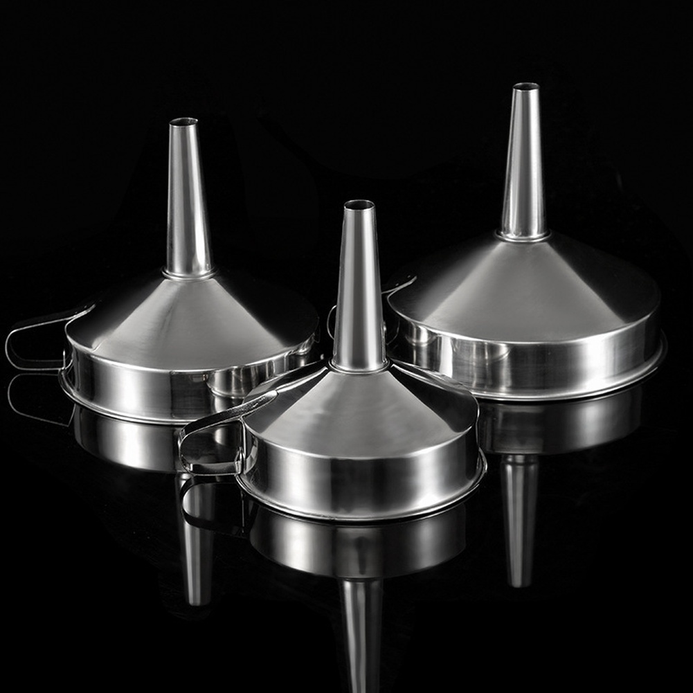 Kitchen Baking Store - 1 szt. Stalowy lejek do oleju