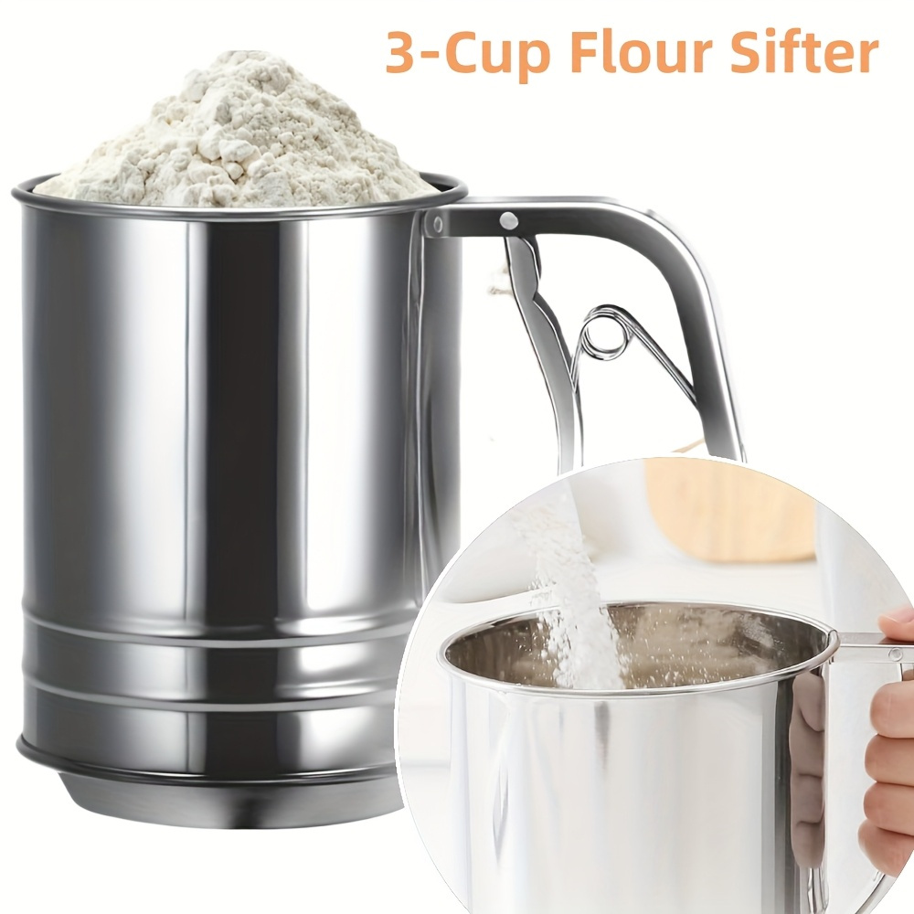 Kitchen Baking Essentials - 1/2 szt. Sitko do mąki ze