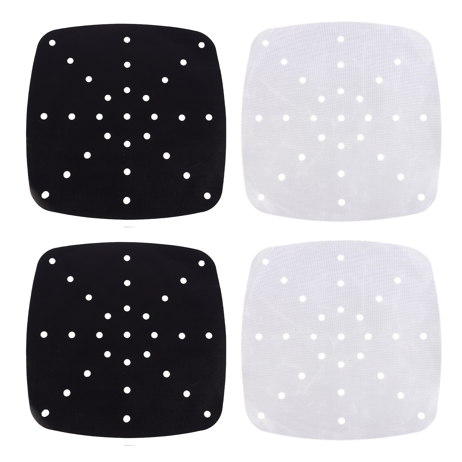 Kitchen Baking Mat - 4 sztuki żaroodpornych mat do frytkownicy,