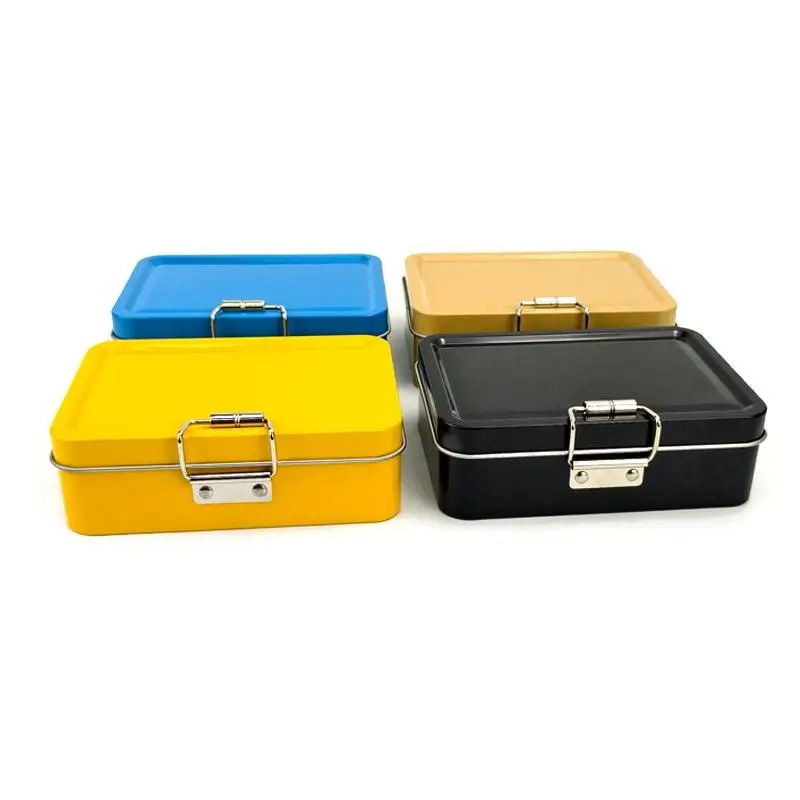 Kitchen Baking Containers - Kwadratowe pudełko z blachy ocynkowanej na