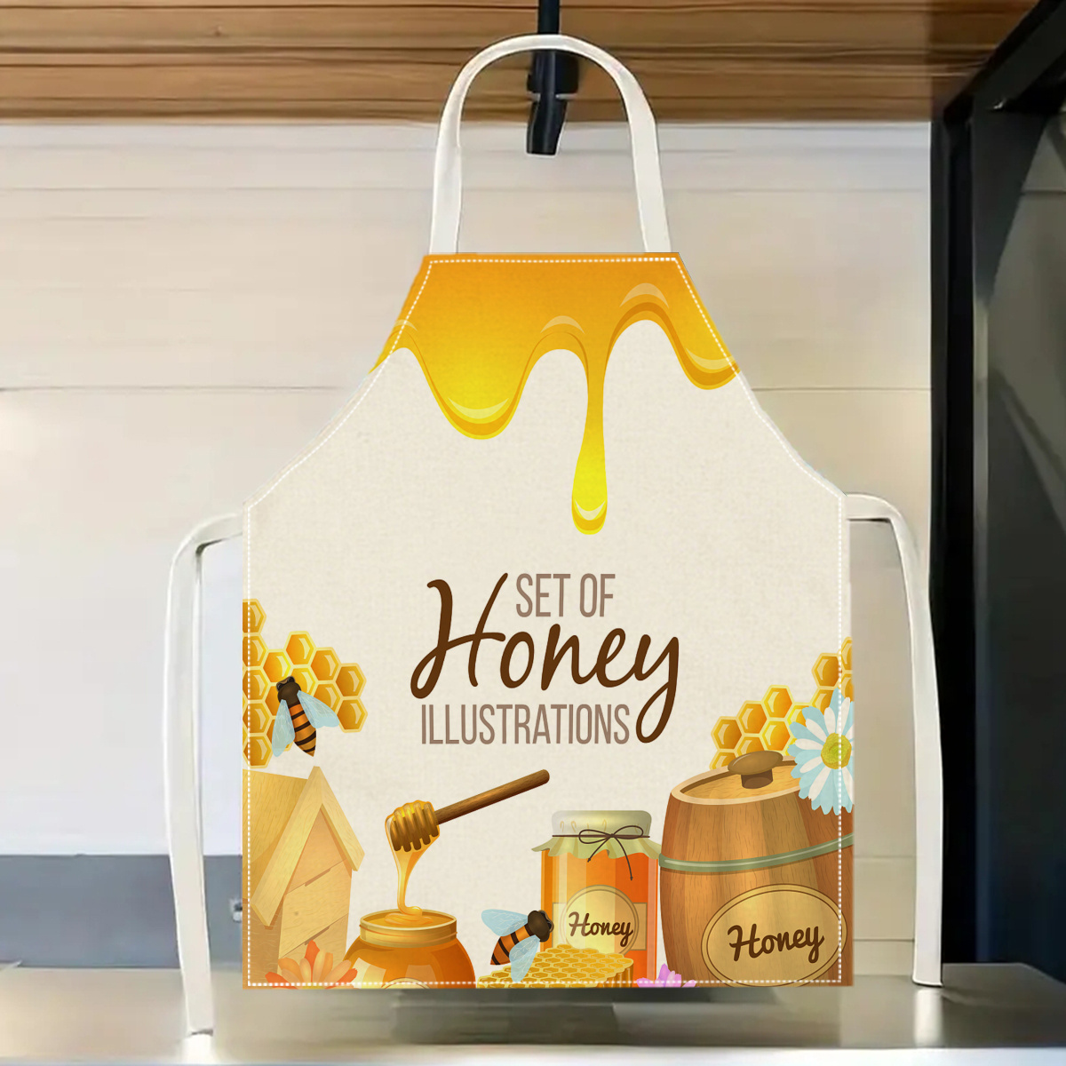 Baking Kitchen Design Ideas - Fartuch z motywem pszczoły miodnej, słodki