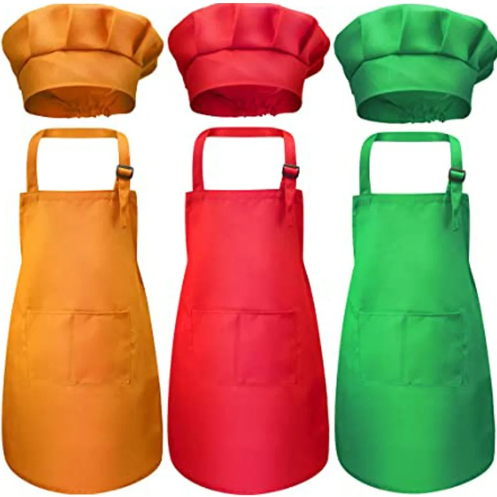 Kitchen Kids Baking Set - Dziecięcy fartuch kuchenny z kieszenią z