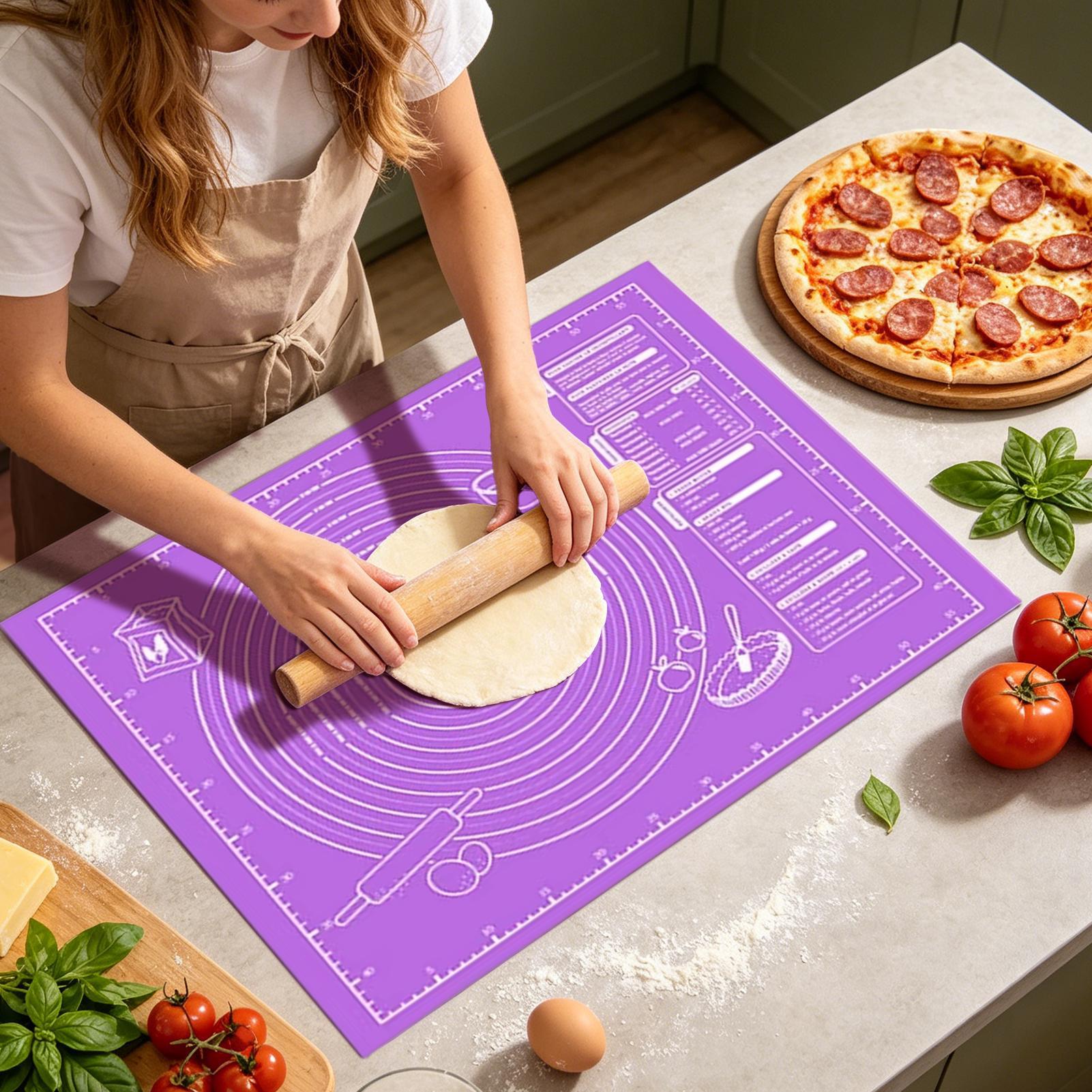Kitchen Grade Baking Sheet - Mata do ciasta spożywczego, nieprzywierająca, antypoślizgowa,