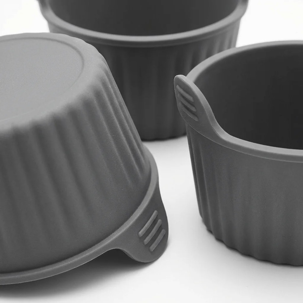 6 szt. Silikonowe formy do fry – Kitchen Pro Baking Tray recenzja i cena