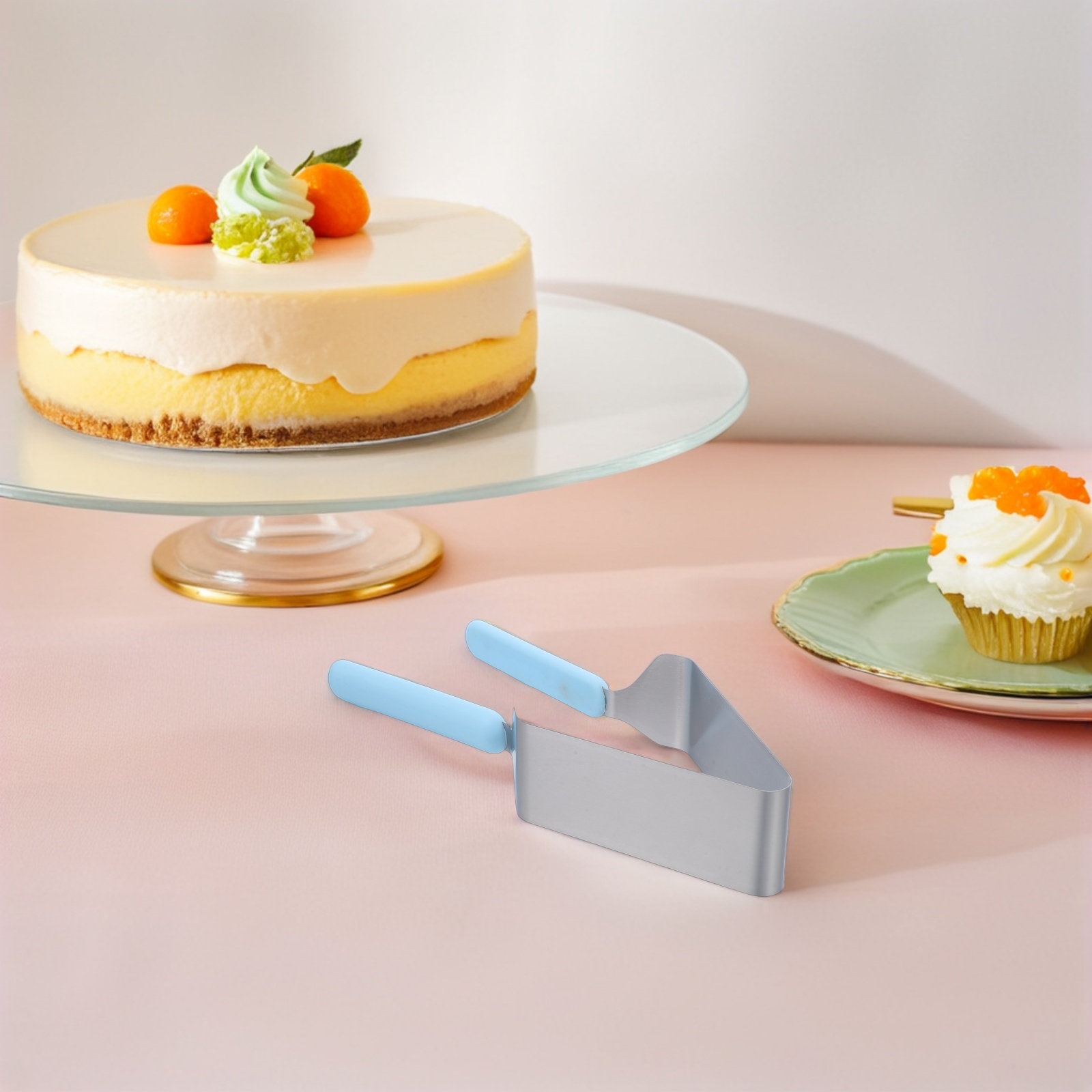 2 sztuki – nóż do ciast ze sta – Kitchen Baking Essentials recenzja i cena