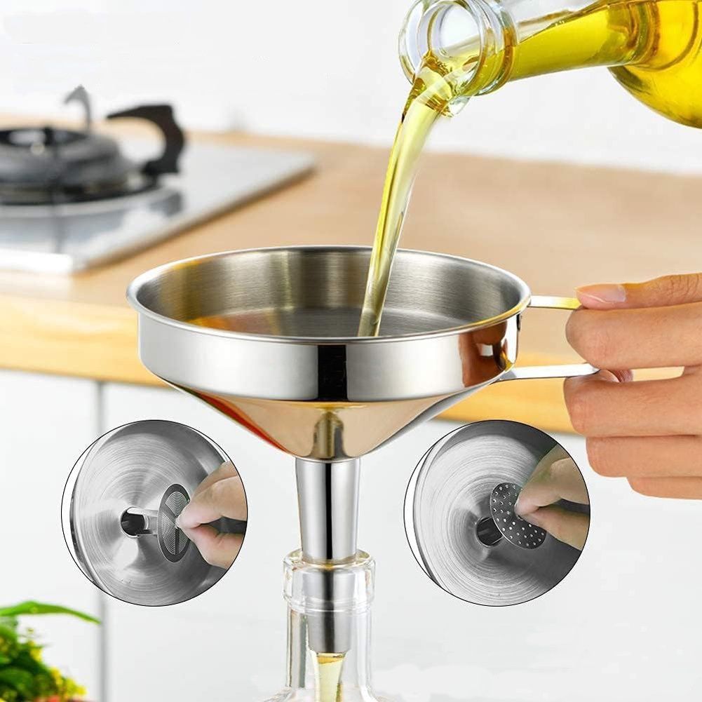 1 szt. Stalowy lejek do oleju  – Kitchen Baking Store recenzja i cena