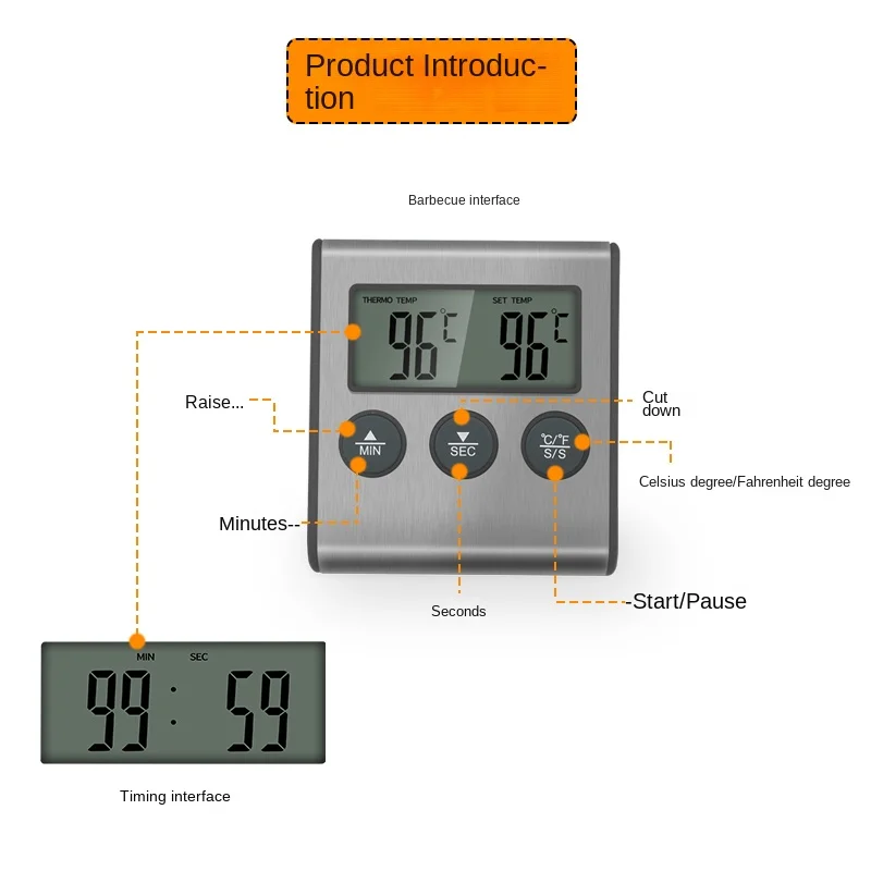 Tp700 cyfrowy zdalny bezprzewo – Kitchen Baking Timer recenzja i cena