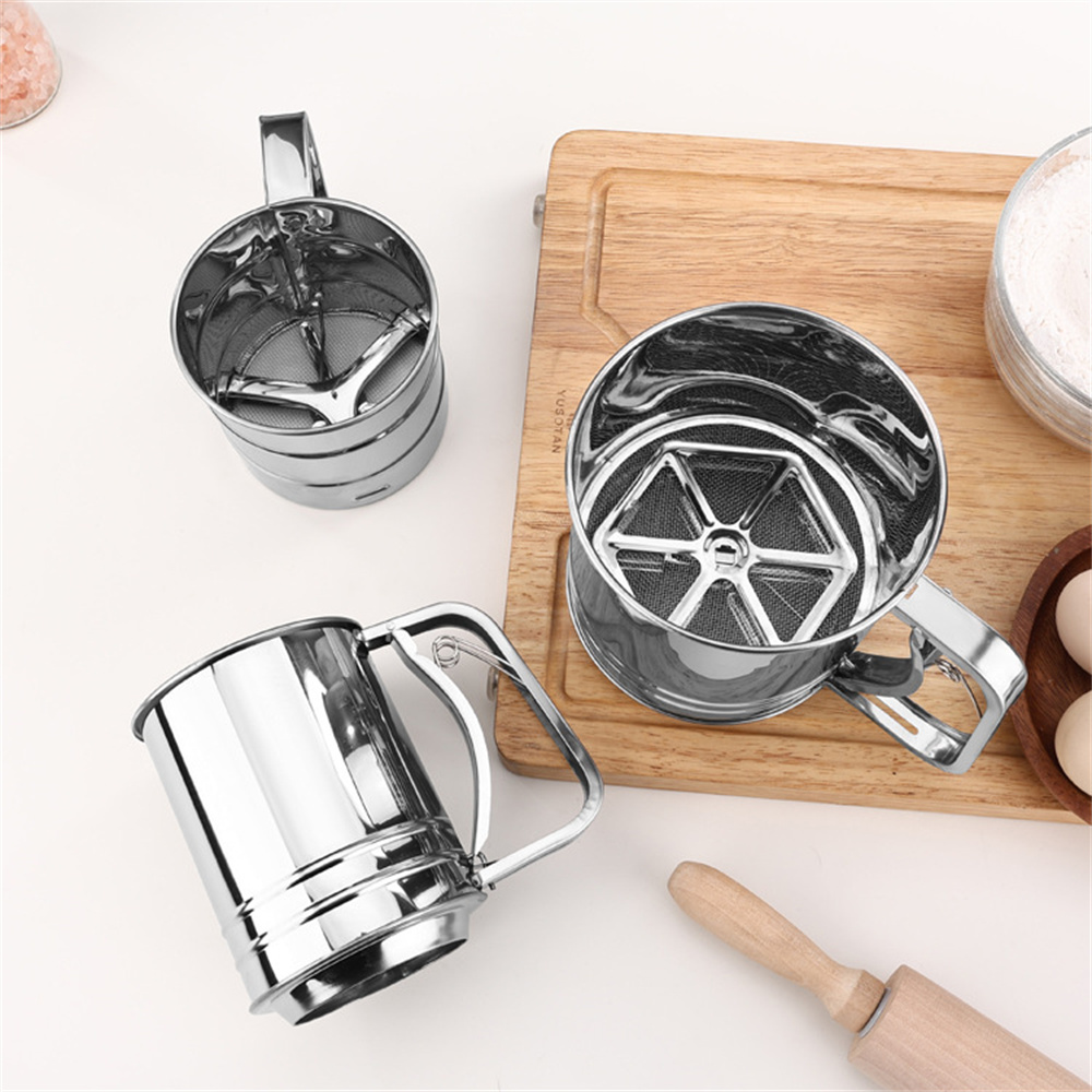 1/2 szt. Sitko do mąki ze stal – Kitchen Baking Essentials recenzja i cena