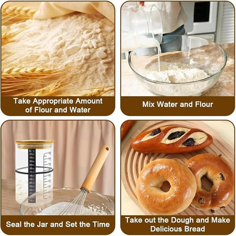 Zestaw do fermentacji chleba n – Kitchen Baking Containers recenzja i cena