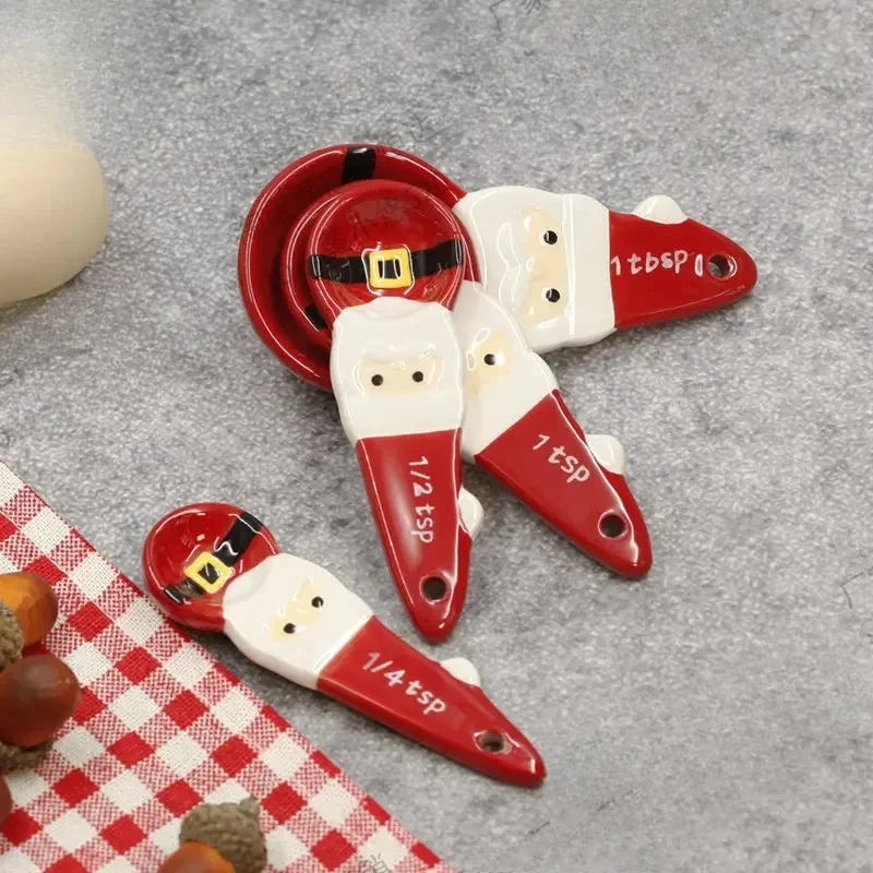 4 szt. Świąteczny zestaw łyżek – Kitchen Baking Kit recenzja i cena