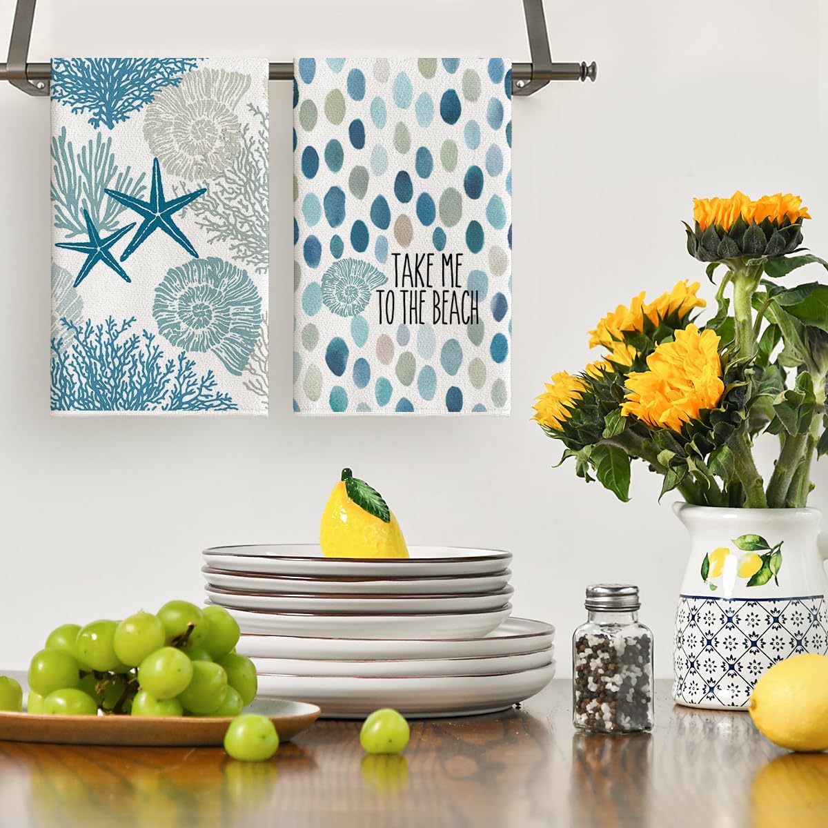 4 szt., Pasiaste ręczniki kuch – Kitchen Baking Essentials recenzja i cena