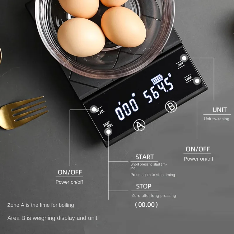 Waga kuchenna z funkcją ładowa – Kitchen Baking Timer recenzja i cena