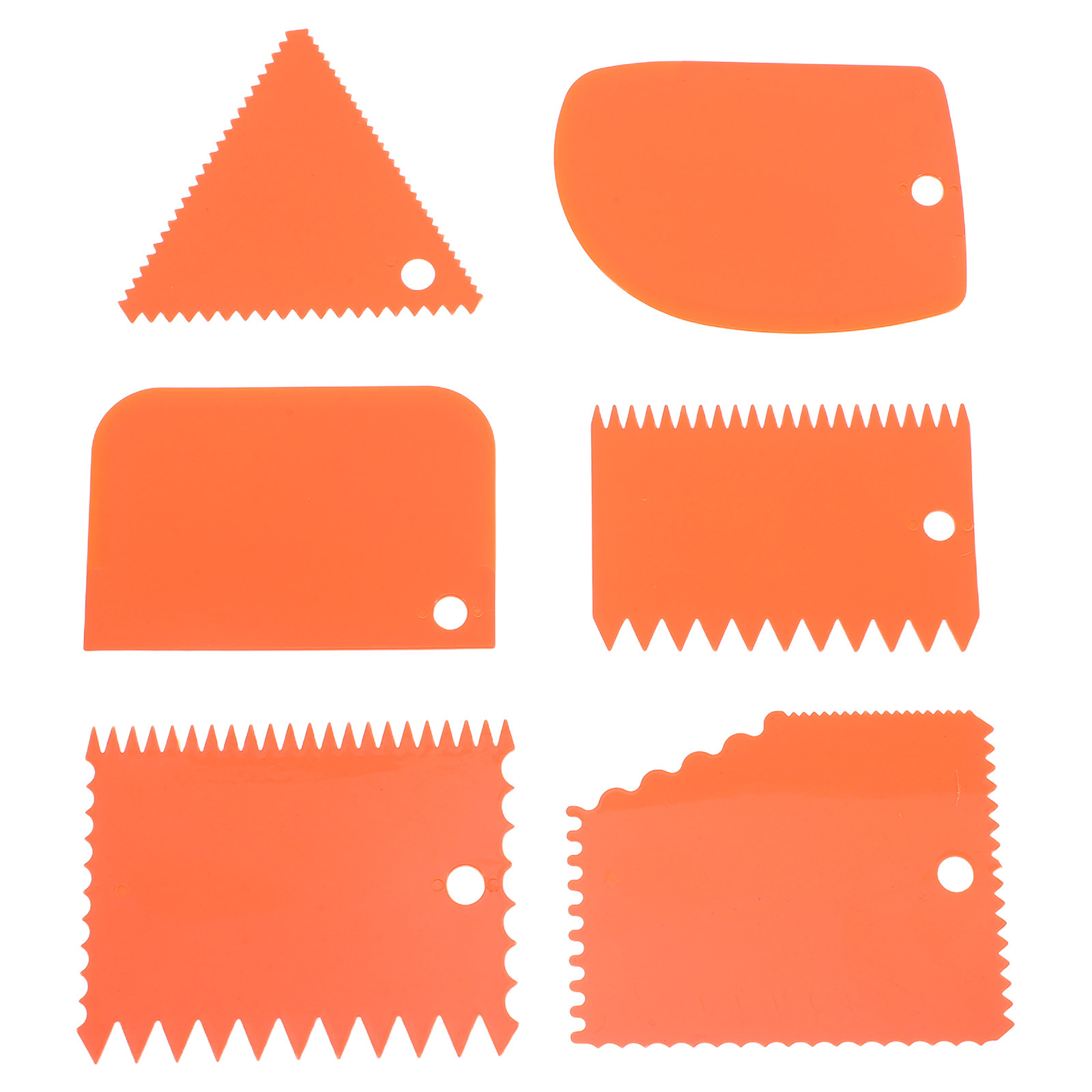 Zestaw 6 szt. skrobaków do cia – Fondant Smoother Set recenzja i cena