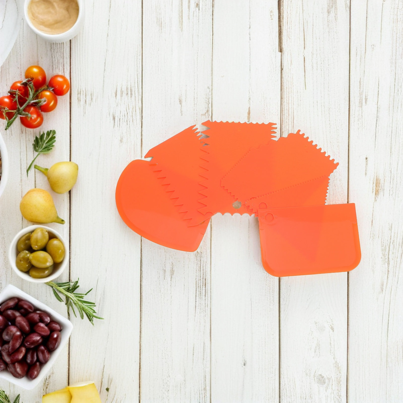 Zestaw 6 szt. skrobaków do cia – Fondant Smoother Set recenzja i cena
