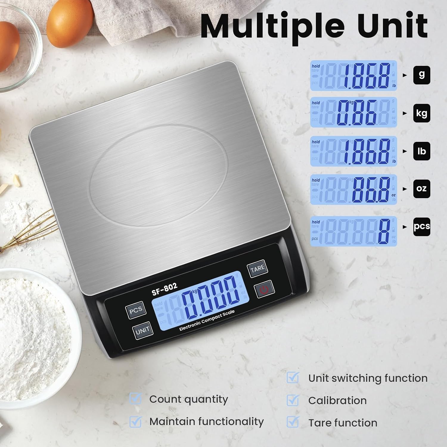 Nowa cyfrowa waga kuchenna 202 – Kitchen Baking Cooking recenzja i cena