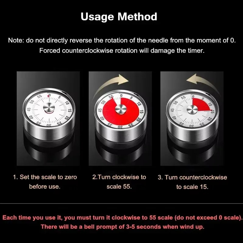 Timer do nauczania w klasie i  – Kitchen Baking Timer recenzja i cena