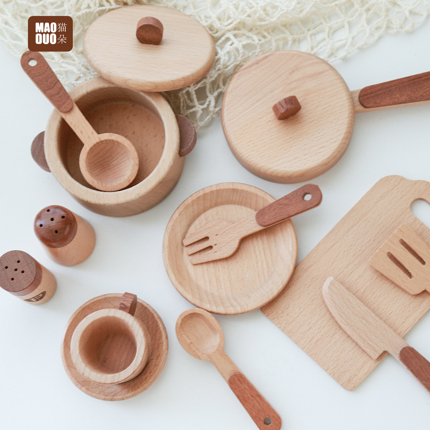 Maoduo Toys Drewniany Zestaw K – Kitchen Baking Kit recenzja i cena