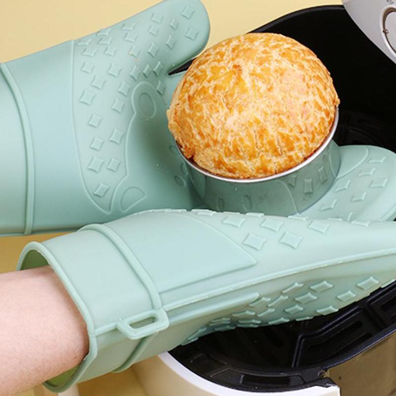 Odpornie na ciepło rękawice ku – Kitchen Baking Cooking recenzja i cena