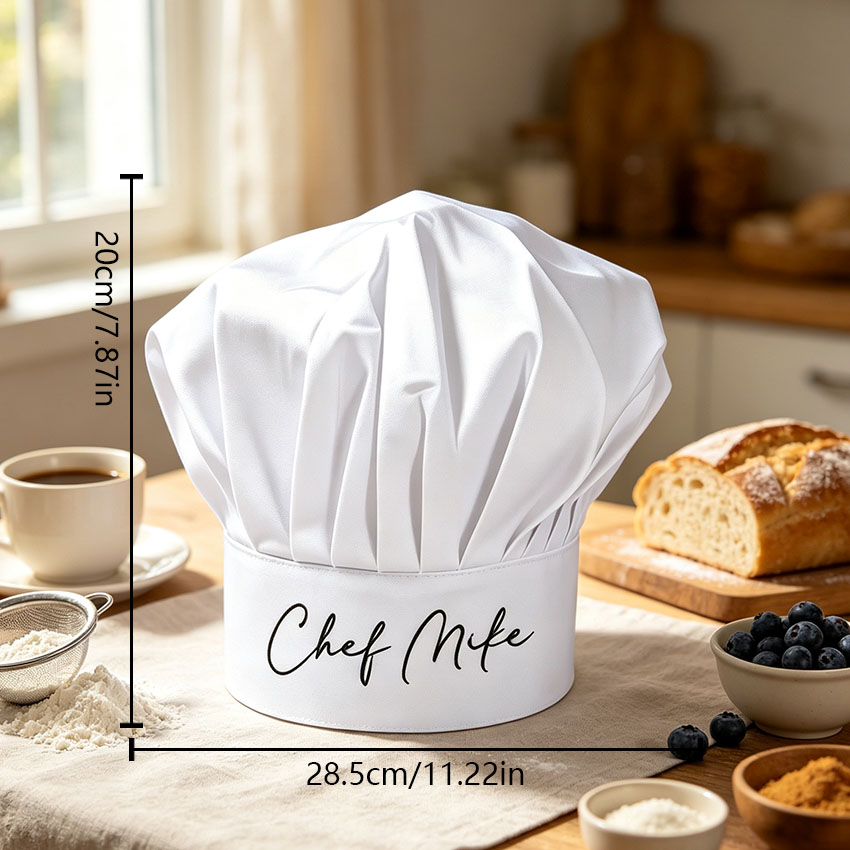 Spersonalizowane czapki kuchar – Kitchen Baking Cooking recenzja i cena