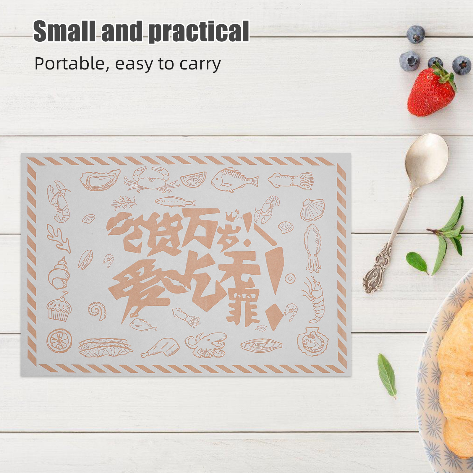 500 sztuk papieru do pieczenia – Kitchen Grade Baking Sheet recenzja i cena