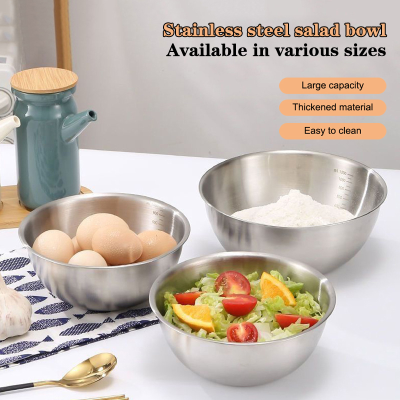 1 szt. Zestaw misek ze stali n – Kitchen Baking Essentials recenzja i cena