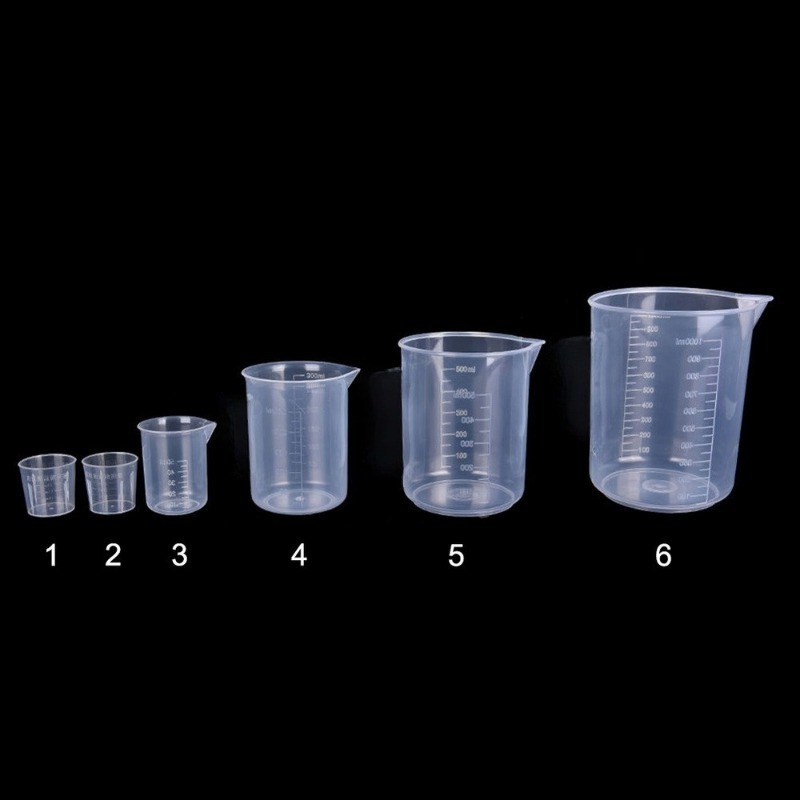 Zestaw 6 plastikowych miarek - – Kitchen Baking Kit recenzja i cena