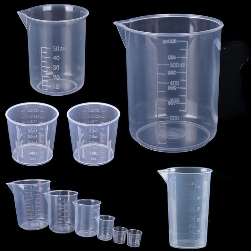 Zestaw 6 plastikowych miarek - – Kitchen Baking Kit recenzja i cena
