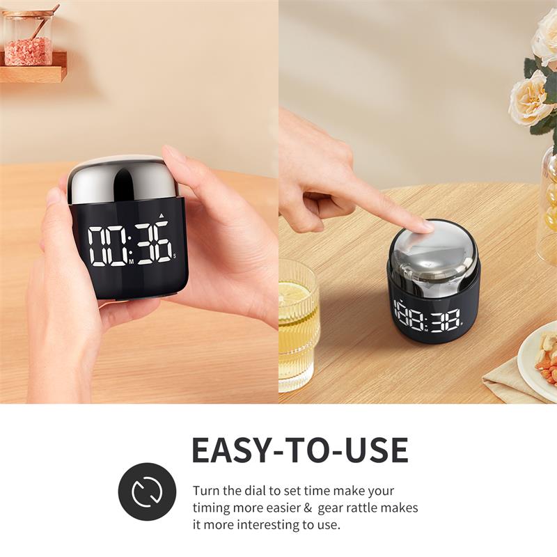 Obrotowy minutnik kuchenny z w – Kitchen Baking Timer recenzja i cena