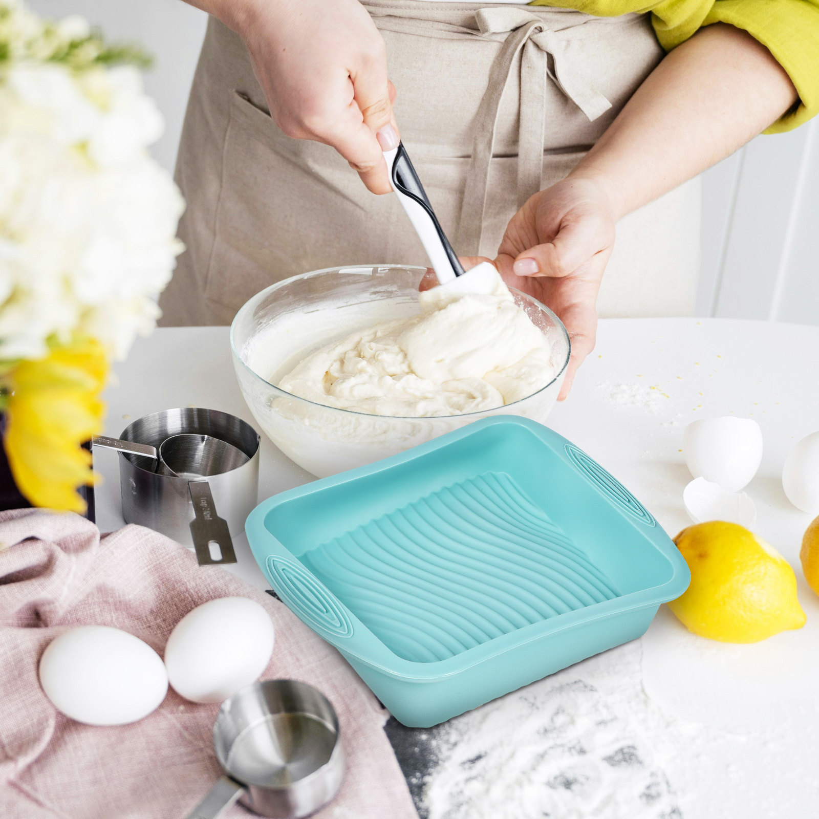 Silikonowa forma do pieczenia, – Kitchen Baking Tins recenzja i cena