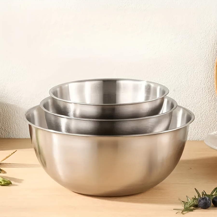 3-częściowy zestaw misek ze st – Kitchen Baking Cooking recenzja i cena