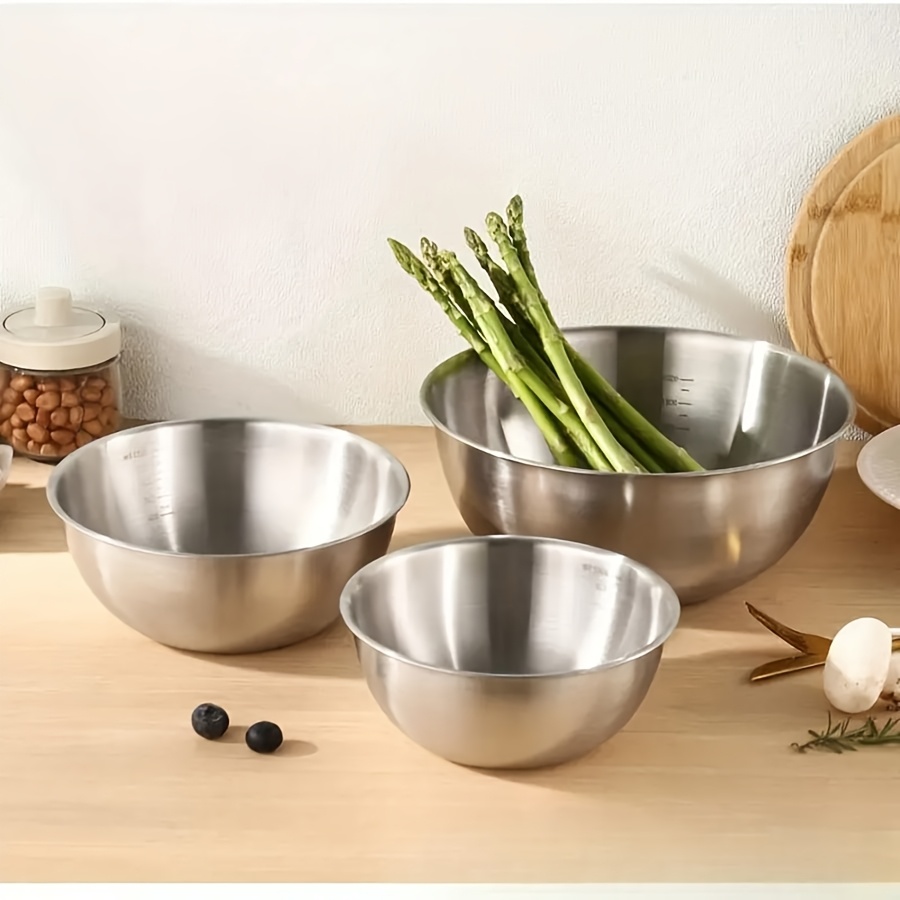 3-częściowy zestaw misek ze st – Kitchen Baking Cooking recenzja i cena