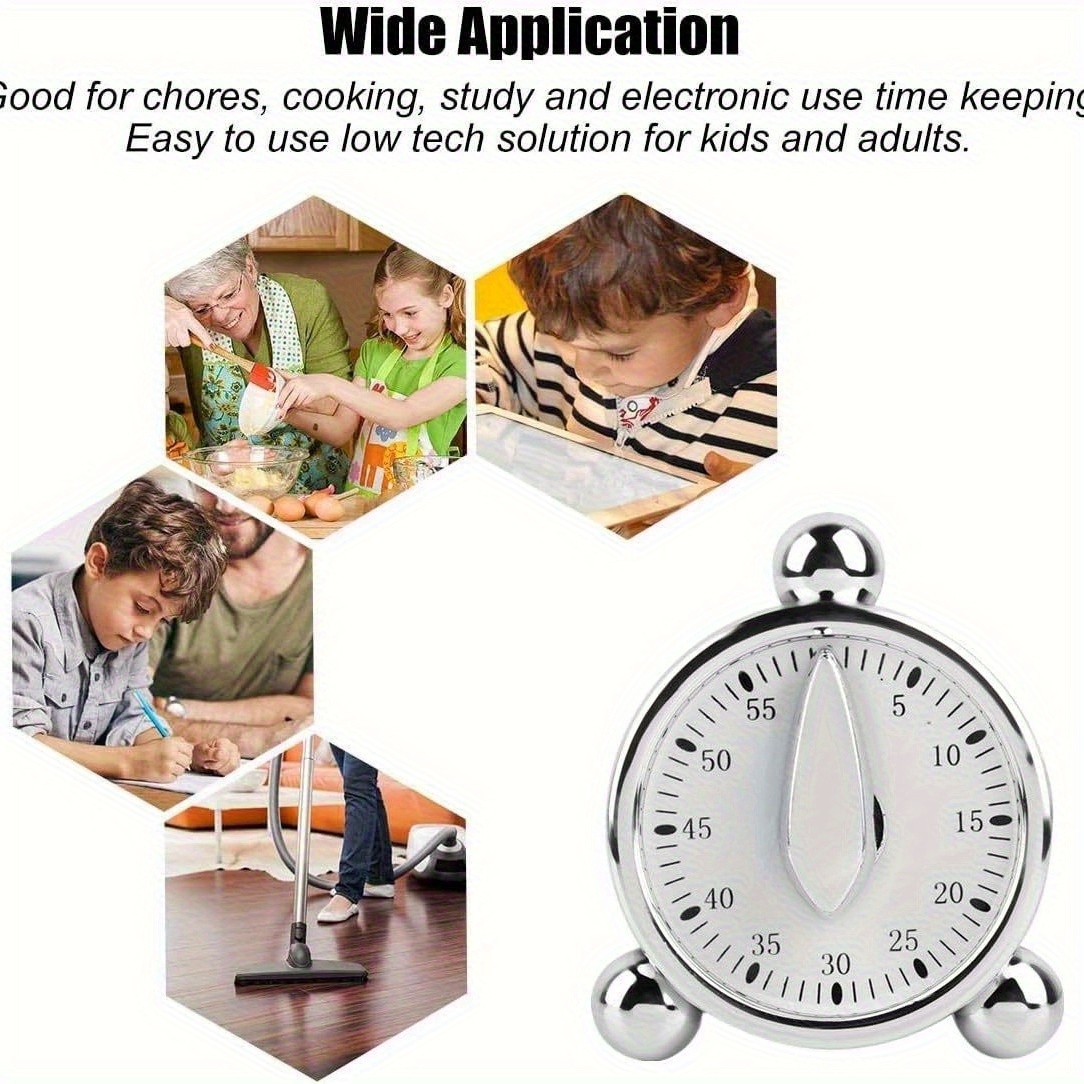 Widoczny mechaniczny timer, ze – Kitchen Baking Timer recenzja i cena