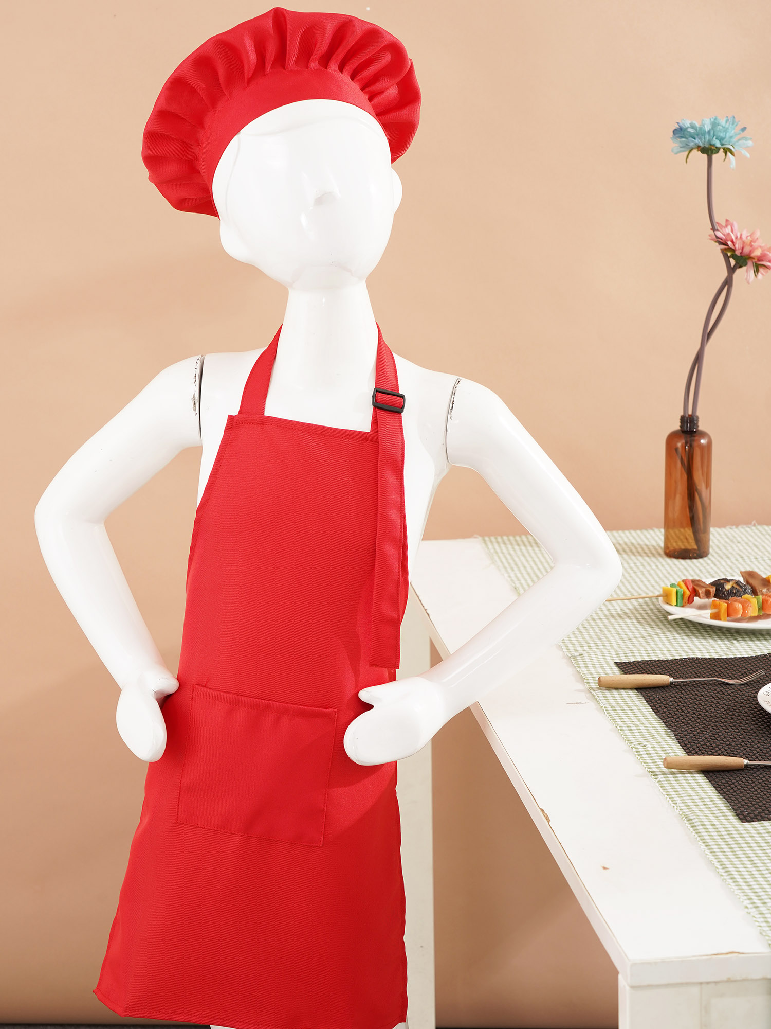 Unisex Chirdren Fartuchy Regul – Kitchen Kids Baking Set recenzja i cena