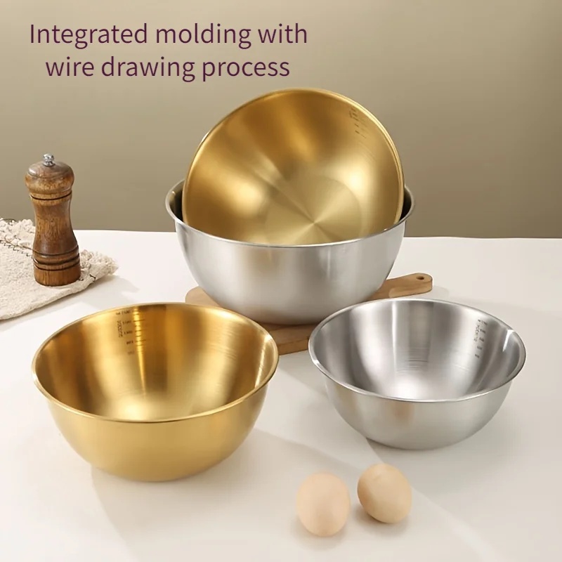 Zestaw 3 misek ze stali nierdz – Kitchen Baking Kit recenzja i cena