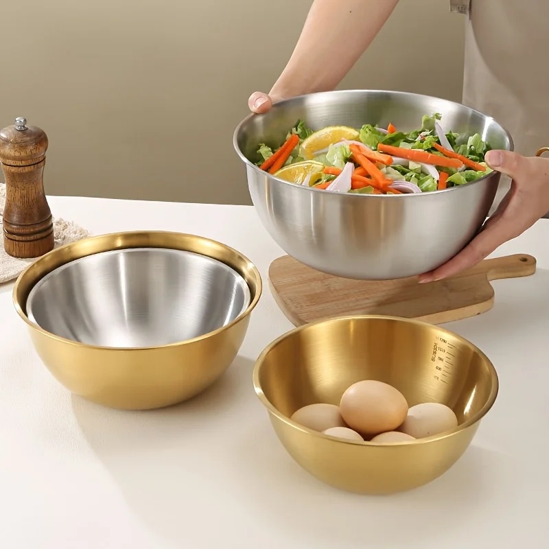 Zestaw 3 misek ze stali nierdz – Kitchen Baking Kit recenzja i cena